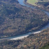 River in Skagit Valley Washington
